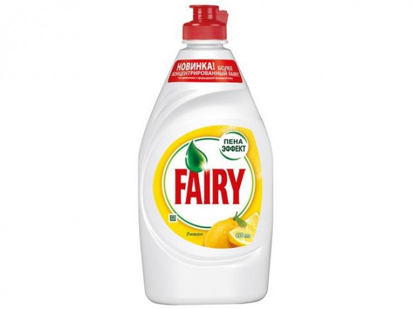 Средство для мытья посуды FAIRY (Фейри) сочный лимон 450мл