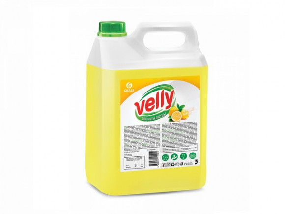 Средство для мытья посуды GRASS (Грасс) Velly (125428) лимон 5кг