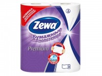 Полотенца бумажные Zewa Premium 2-х слойные, 2рул/уп   