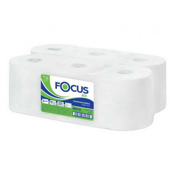 Туалетная бумага Focus Eco Jumbo (5050785) 450 метров 