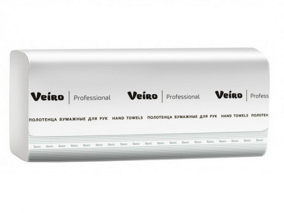 Полотенца листовые Veiro Professional Basic (KV104) 250 листов   