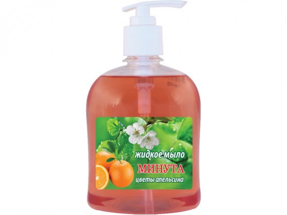 Жидкое мыло Минута (500мл) цветы апельсина