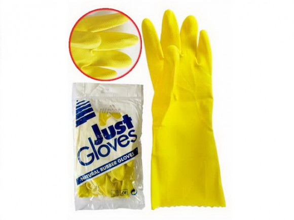 Перчатки резиновые Just Gloves (M) 