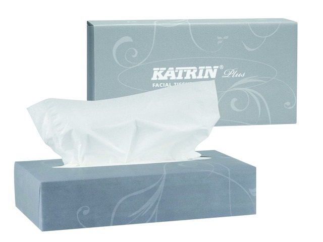 Салфетки косметические Katrin Plus (577119) 2-слойные, 100 листов