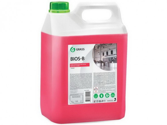 GRASS BIOS-B индустриальный очиститель концентрат 5,5 кг