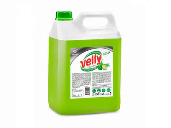 Средство для мытья посуды GRASS (Грасс) Velly Premium лайм и мята 5кг