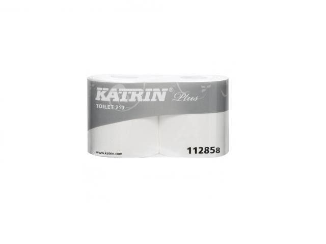 Туалетная бумага KATRIN Plus Toilet 210 (112858)