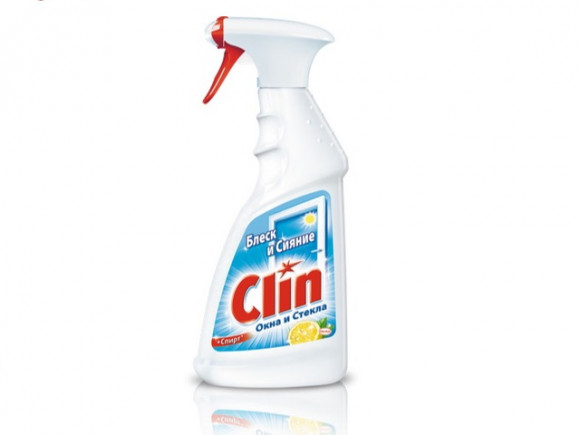 Средство для мытья стёкол CLIN 500 мл лимон