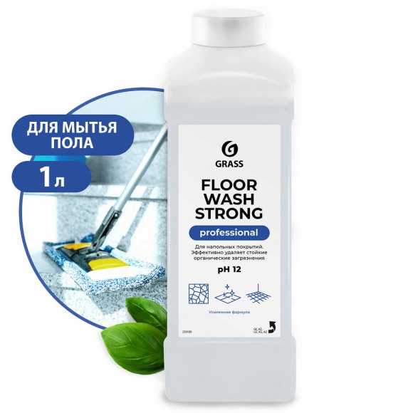 GRASS Floor wash strong (250100) щелочное средство для мытья пола 1 л