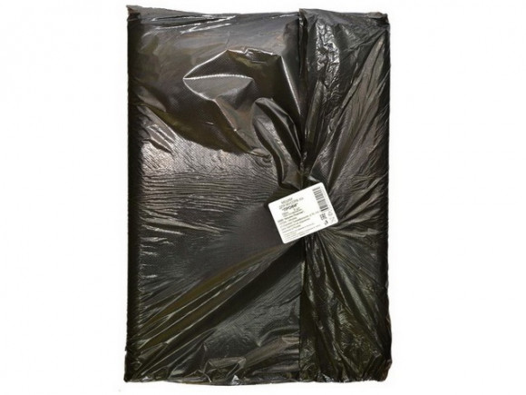 Мешки для мусора 120л (25шт) КБ Профи 70х110см ПВД (55мкм), чёрные (0650)